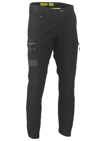 Bisley Pants / Shorts Black / 72 Bisley Flx & Move Stretch Cargo Cuffed Pants