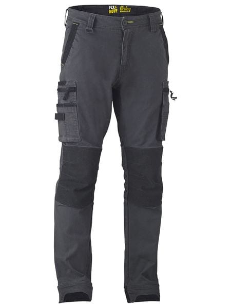 Bisley Pants / Shorts Charcoal / 77 Bisley  Flx & Move Stretch Utility Zip Cargo Pants