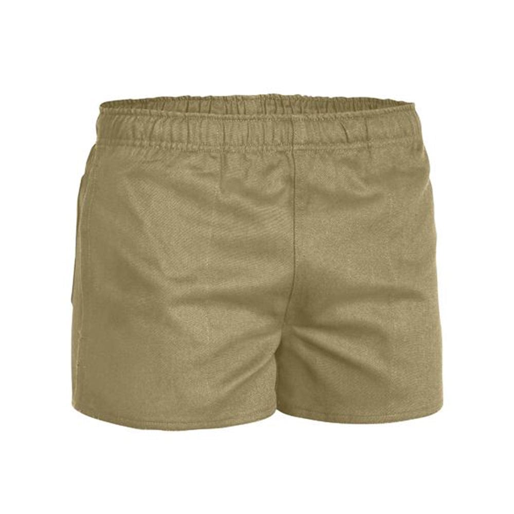 Bisley Pants / Shorts Khaki / 77 Bisley Rugby Short