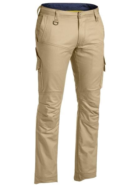 Bisley Pants / Shorts Khaki / 77 Bisley X Airflow Ripstop Engineered Cargo Work Pants