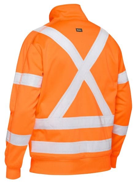 Bisley Polars Bisley X Taped Hi Vis 1/4 Zip Pullover