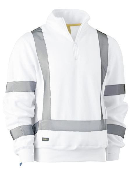 Bisley Polars White / XS Bisley X Taped 1/4 Zip Pullover