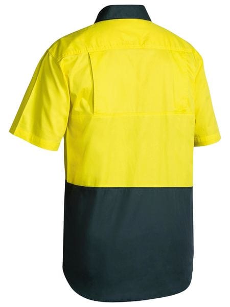 Bisley Polos / Shirts Bisley Hi Vis Cool Lightweight Drill Shirt