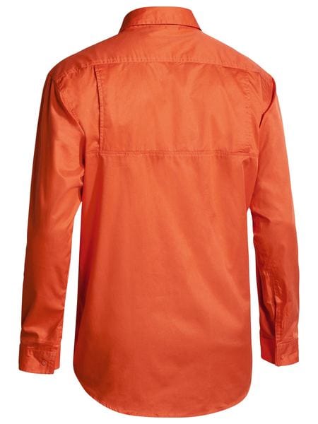 Bisley Polos / Shirts Bisley Hi Vis Cool Lightweight Drill Shirt