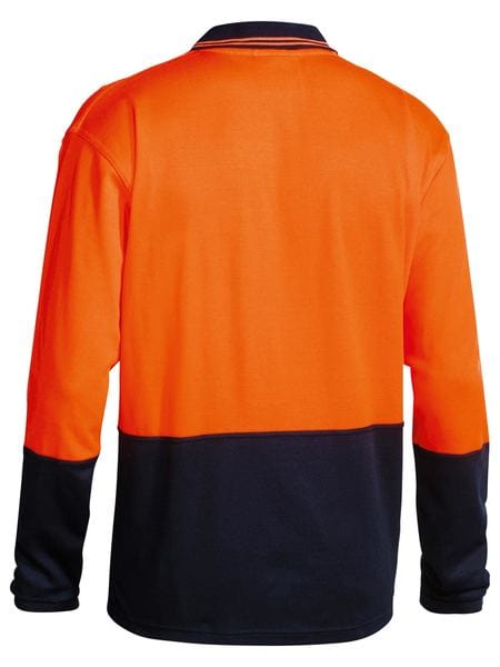 Bisley Polos / Shirts Bisley Hi Vis Long Sleeve Polo Shirt