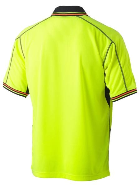 Bisley Polos / Shirts Bisley Hi Vis Polyester Mesh Polo