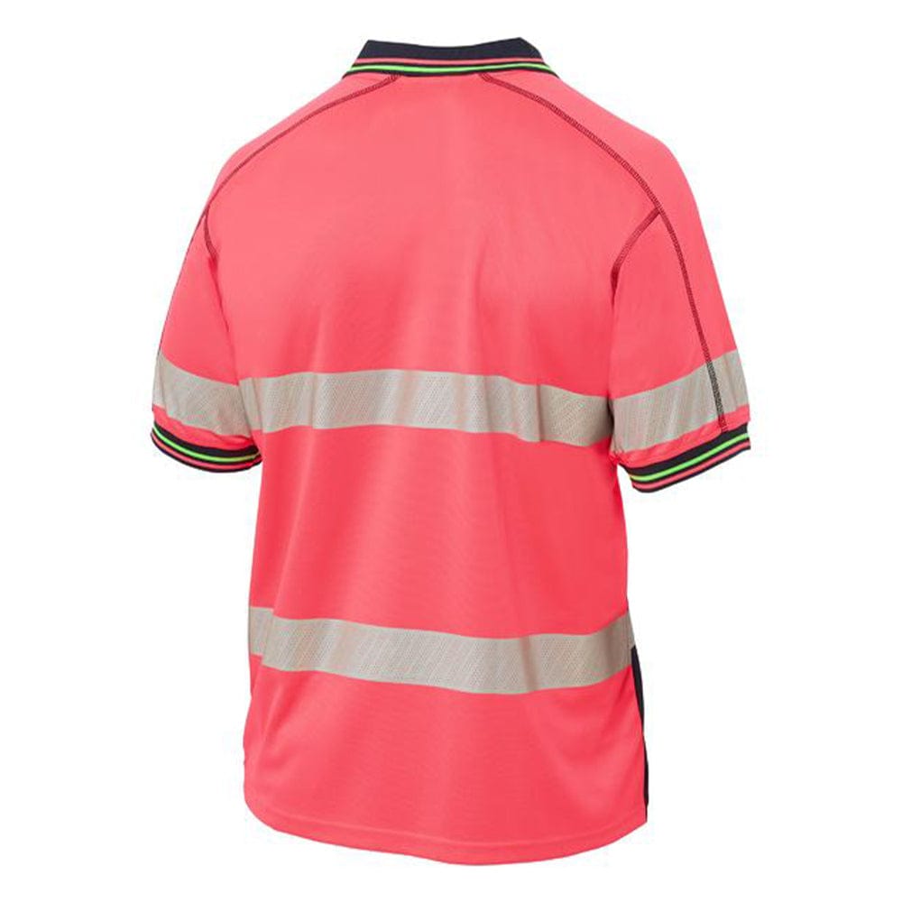 Bisley Polos / Shirts Bisley Taped Hi Vis Polyester Mesh Polo