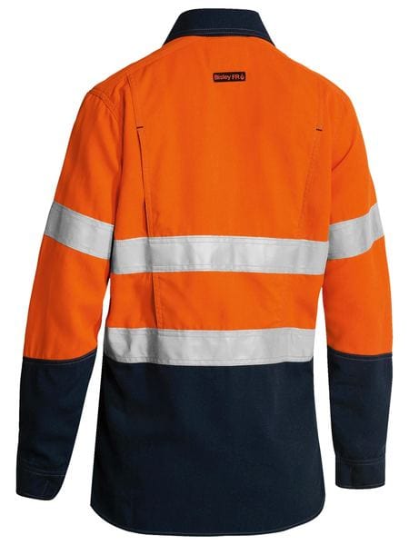 Bisley Polos / Shirts Bisley TenCate Tecasafe® Plus 700 Women’s Taped Hi Vis FR Vented Shirt