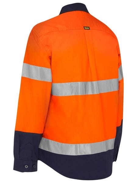 Bisley Polos / Shirts Bisley Women's Taped Hi Vis Maternity Drill Shirt