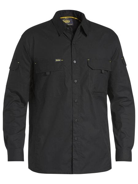Bisley Polos / Shirts Black / S Bisley X Airflow Ripstop Longsleeve Shirts