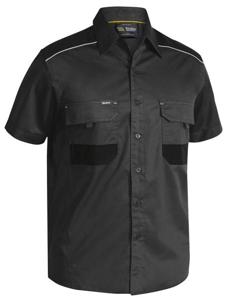 Bisley Polos / Shirts Charcoal / XS Bisley Flx & Move Mechanical Stretch Shirts