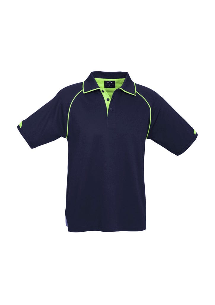 Biz Collection Biz Collection Mens Fusion Short Sleeve Polo