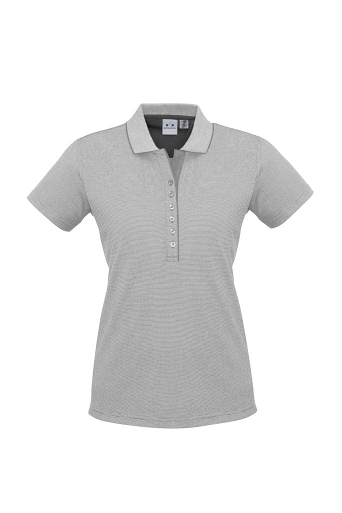 Biz Collection Biz Collection Womens Shadow Short Sleeve Polo