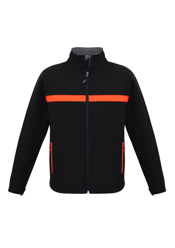 Biz Collection Jackets / Vests Black/Fluoro Orange/Grey / 2XS Biz Collection Unisex Charger Jacket