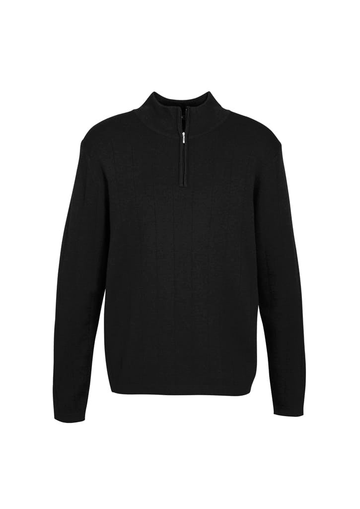 Biz Collection Polars Black / XS Biz Collection Mens 80/20 Wool Pullover