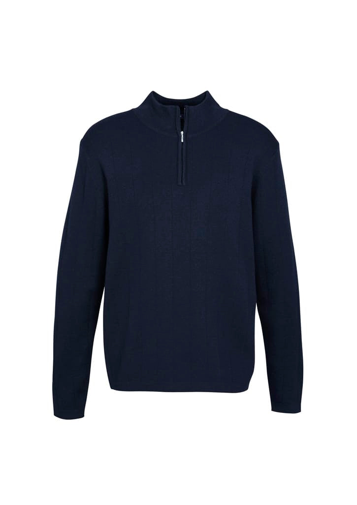 Biz Collection Polars Navy / XS Biz Collection Mens 80/20 Wool Pullover