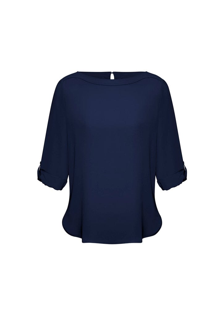 Biz Collection Polos / Shirts Biz Collection Ladies Madison Boatneck Blouse
