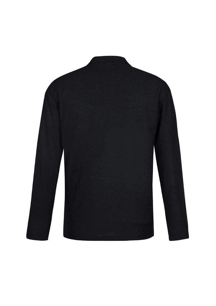 Biz Collection Polos / Shirts Biz Collection Mens Crew Long Sleeve Polo