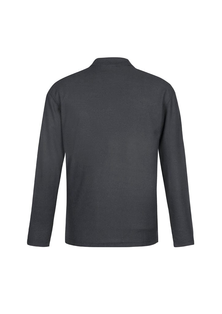 Biz Collection Polos / Shirts Biz Collection Mens Crew Long Sleeve Polo