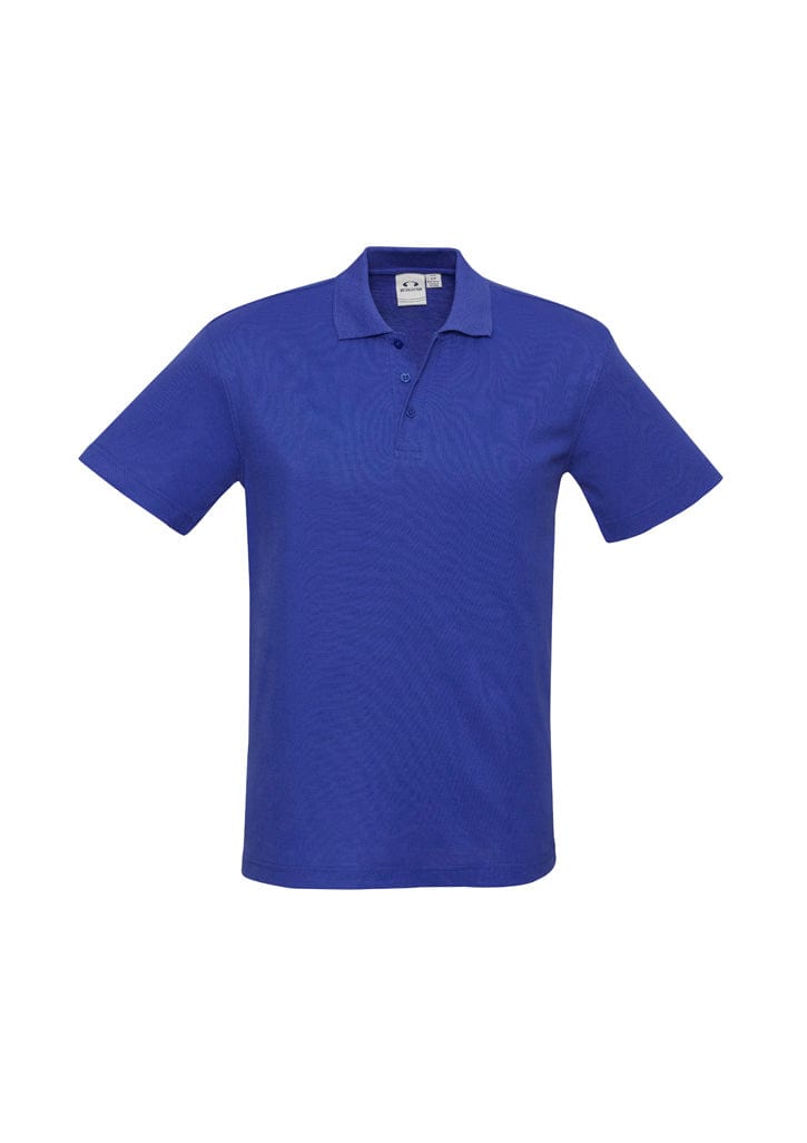 Biz Collection Polos / Shirts Biz Collection Mens Crew Short Sleeve Polo