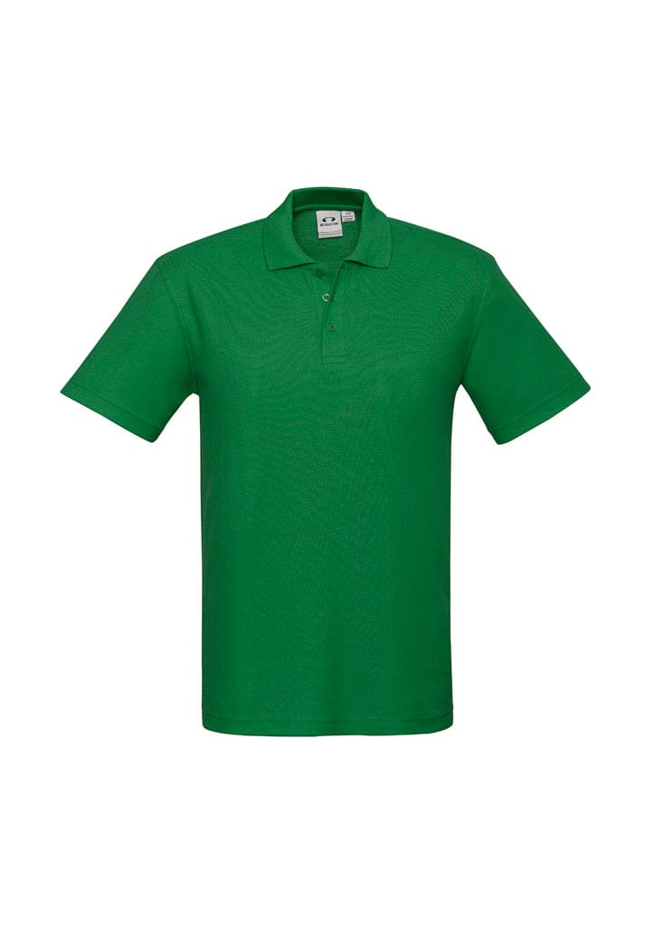 Biz Collection Polos / Shirts Biz Collection Mens Crew Short Sleeve Polo