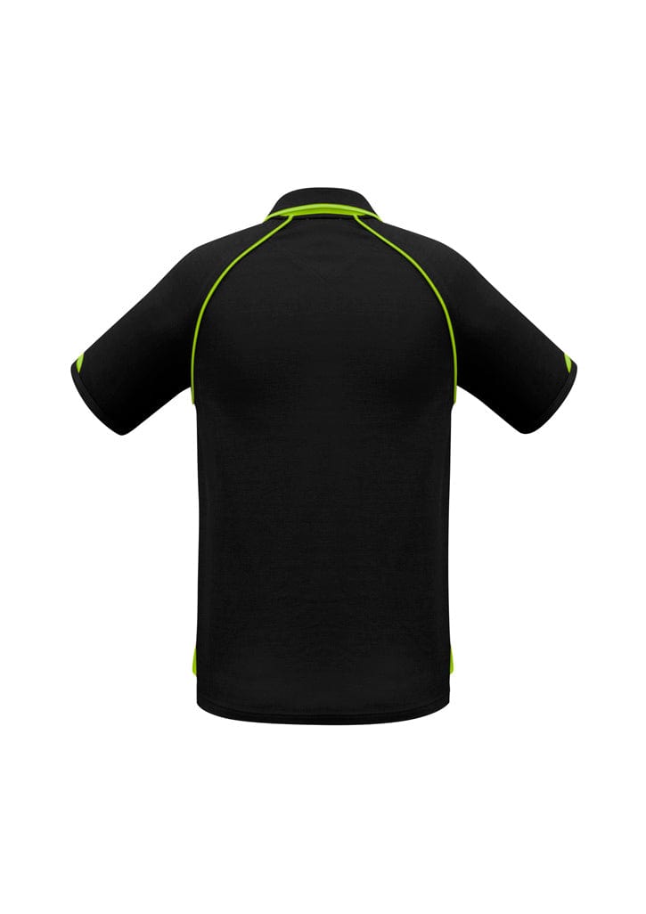 Biz Collection Polos / Shirts Biz Collection Mens Fusion Short Sleeve Polo
