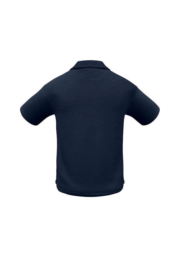 Biz Collection Polos / Shirts Biz Collection Mens Micro Waffle Short Sleeve Polo