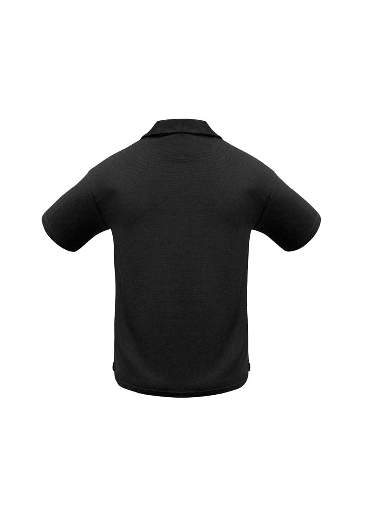 Biz Collection Polos / Shirts Biz Collection Mens Micro Waffle Short Sleeve Polo