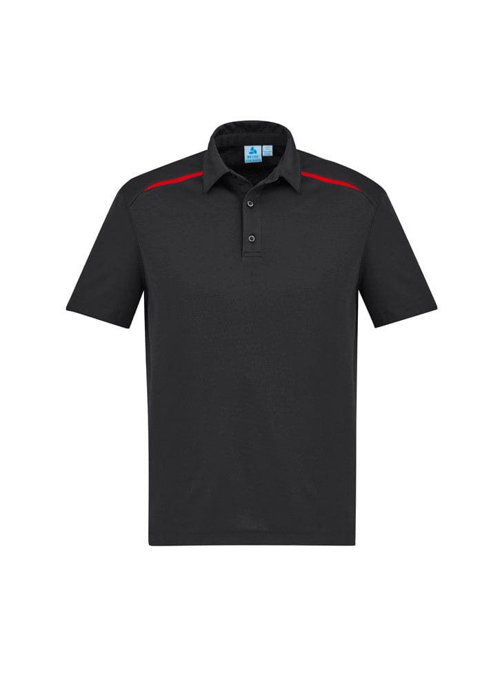 Biz Collection Polos / Shirts Biz Collection Mens Sonar Short Sleeve Polo