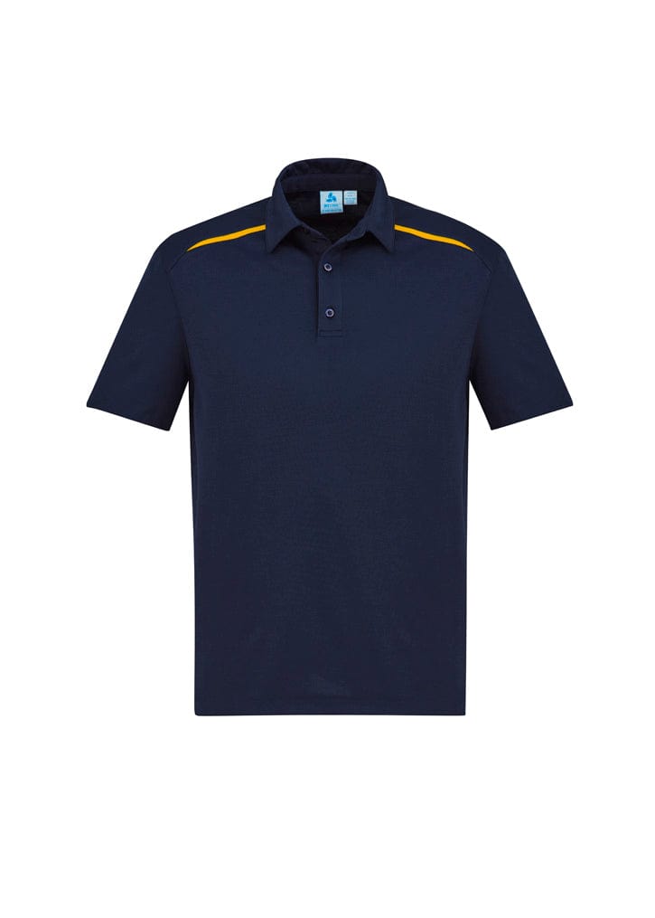 Biz Collection Polos / Shirts Biz Collection Mens Sonar Short Sleeve Polo