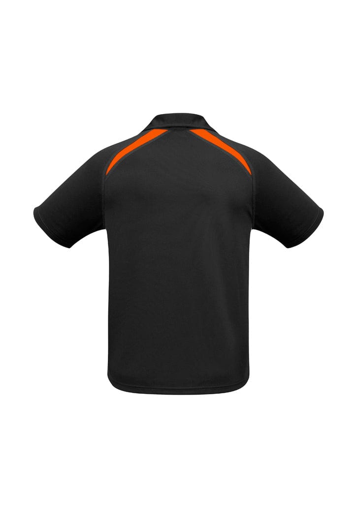 Biz Collection Polos / Shirts Biz Collection Mens Splice Short Sleeve Polo