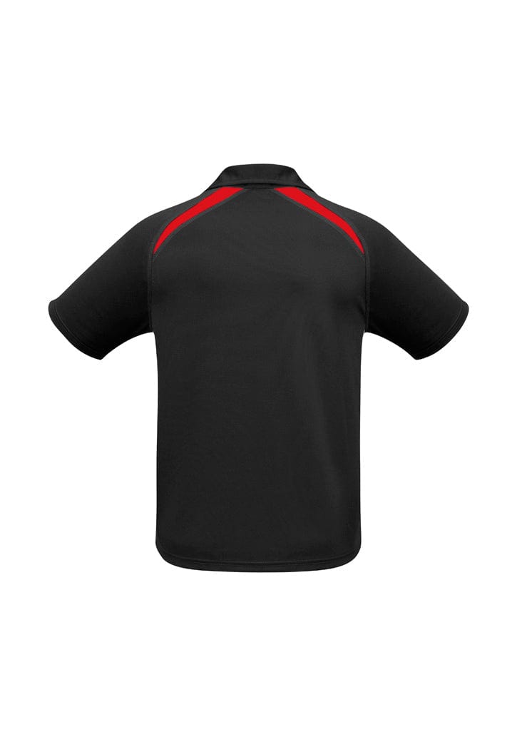 Biz Collection Polos / Shirts Biz Collection Mens Splice Short Sleeve Polo