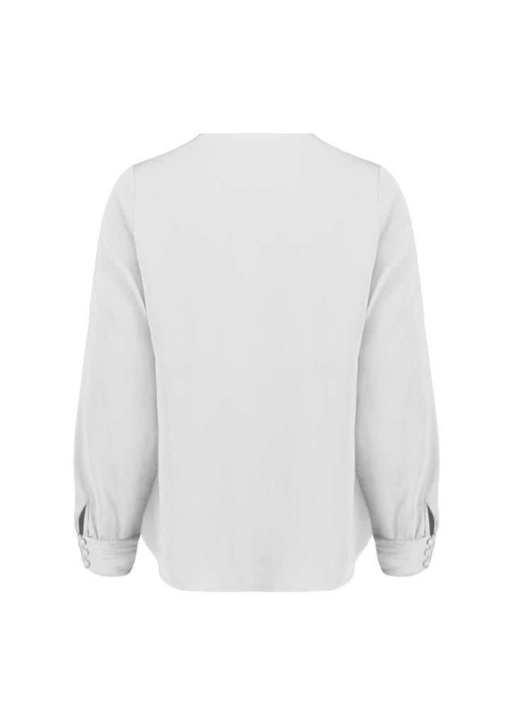 Biz Collection Polos / Shirts Biz Corperates Womens Evelyn Long Sleeve Blouse