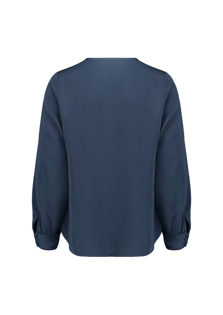 Biz Collection Polos / Shirts Biz Corperates Womens Evelyn Long Sleeve Blouse