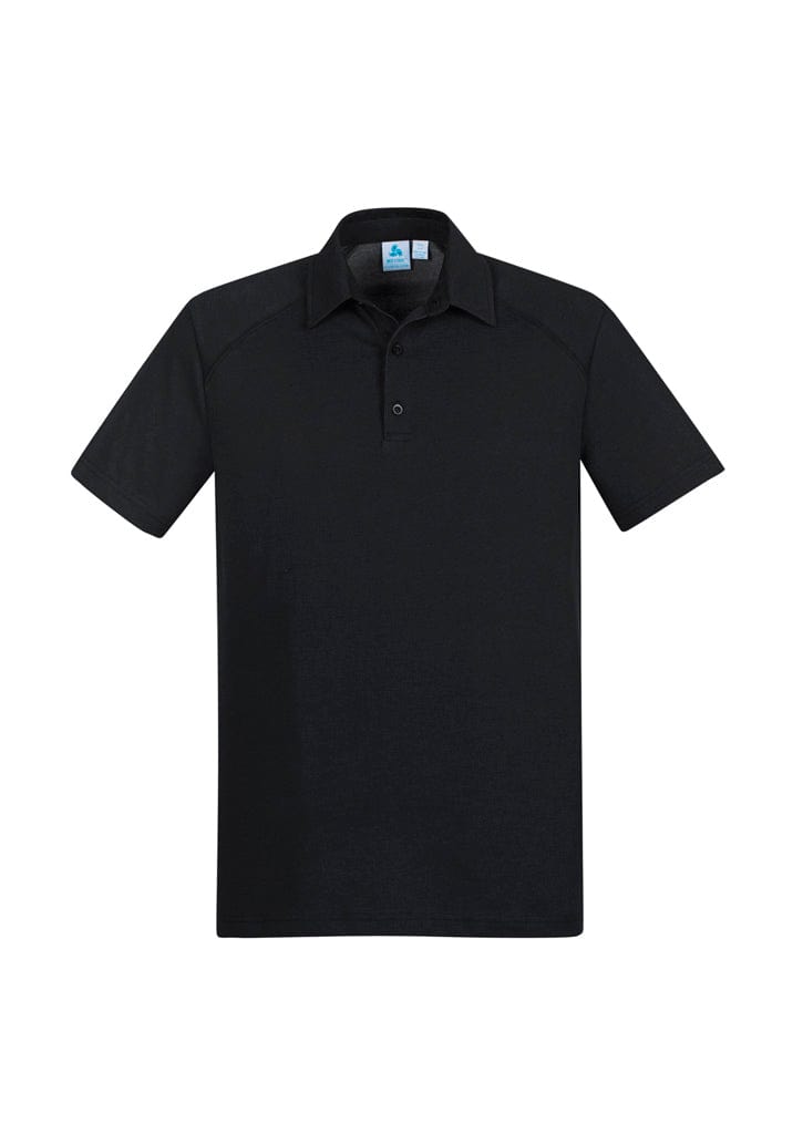 Biz Collection Polos / Shirts Black / S Biz Collection Mens Byron Short Sleeve Polo