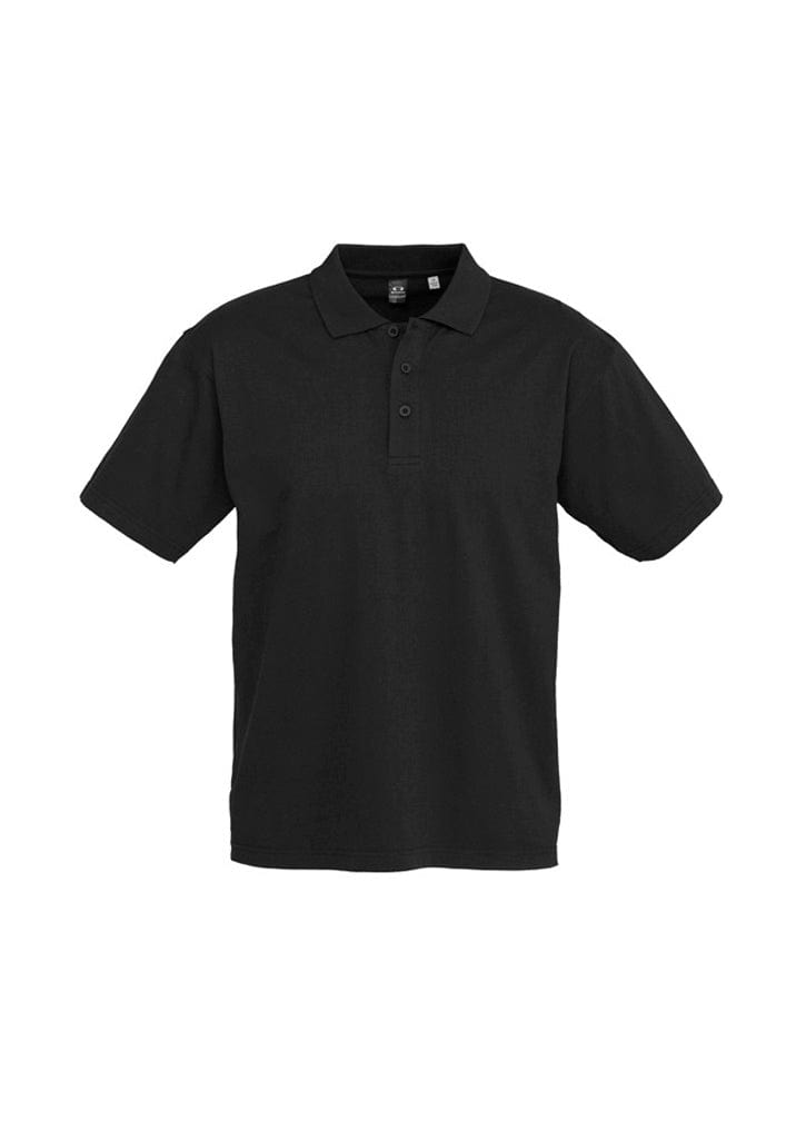 Biz Collection Polos / Shirts Black / S Biz Collection Mens Ice Short Sleeve Polo