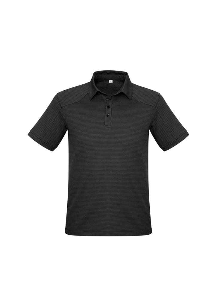 Biz Collection Polos / Shirts Black / S Biz Collection Mens Profile Short Sleeve Polo