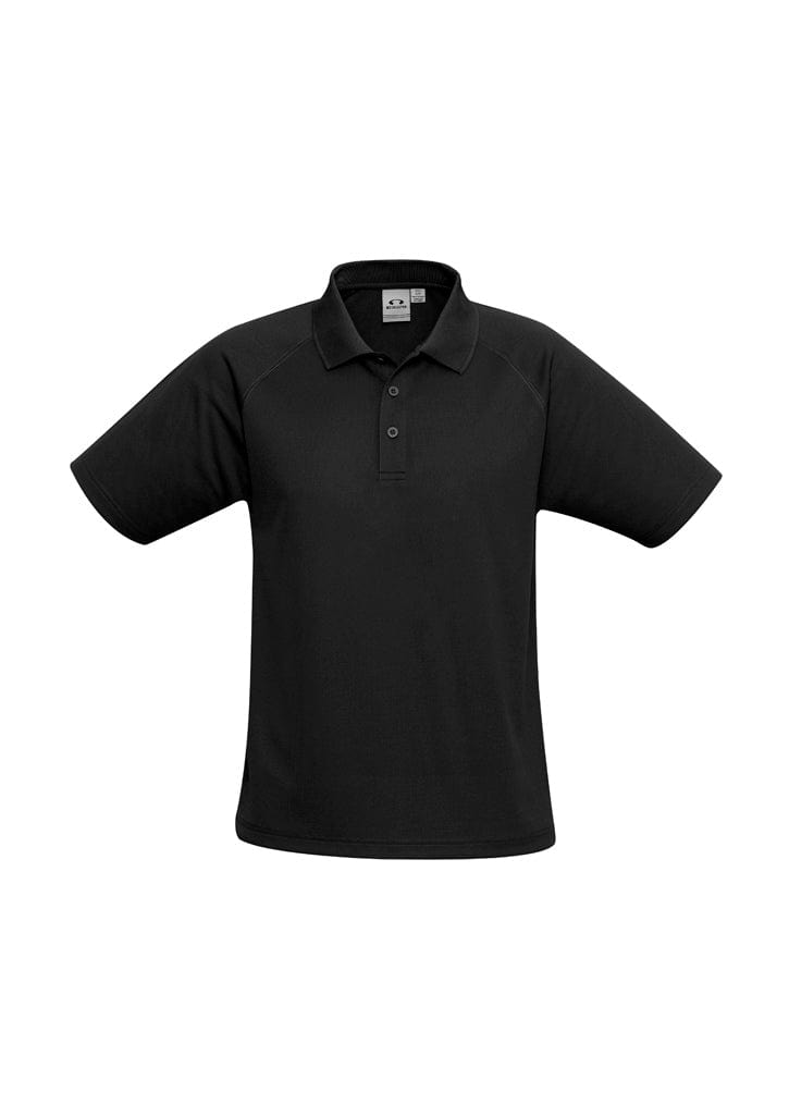 Biz Collection Polos / Shirts Black / S Biz Collection Mens Sprint Short Sleeve Polo