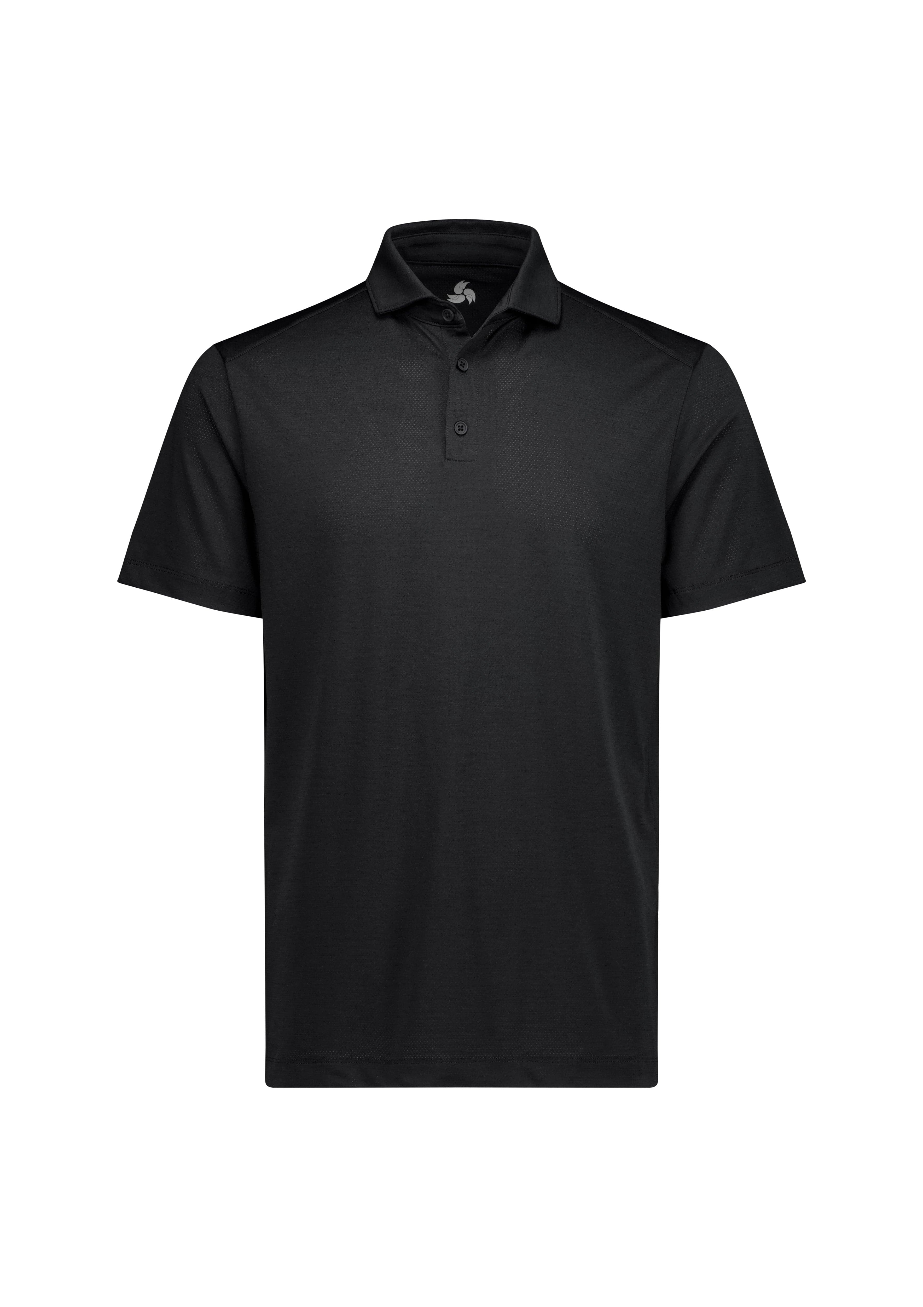 Biz Collection Polos / Shirts Black / S Mens Phoenix Short Sleeve Polo