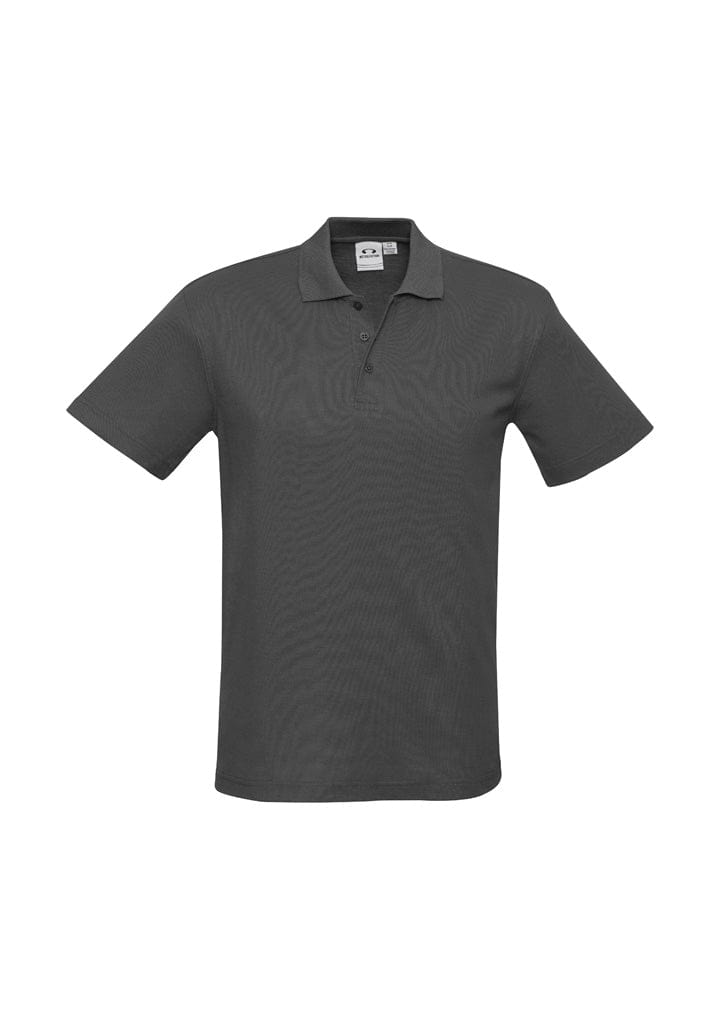 Biz Collection Polos / Shirts Charcoal / 4 Biz Collection Kids Crew Short Sleeve Polo