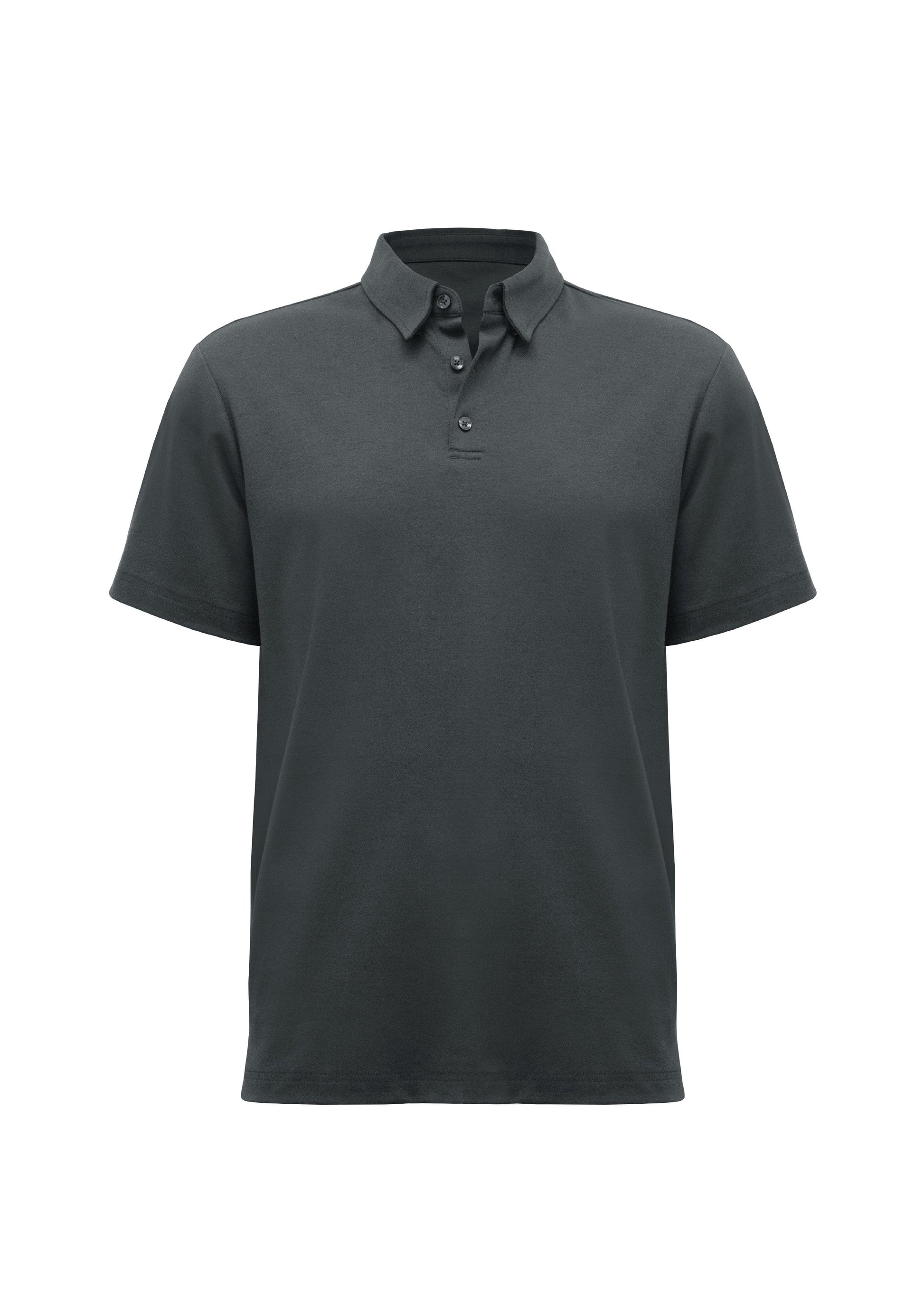 Biz Collection Polos / Shirts Charcoal / S Mens Lotus Short Sleeve Polo