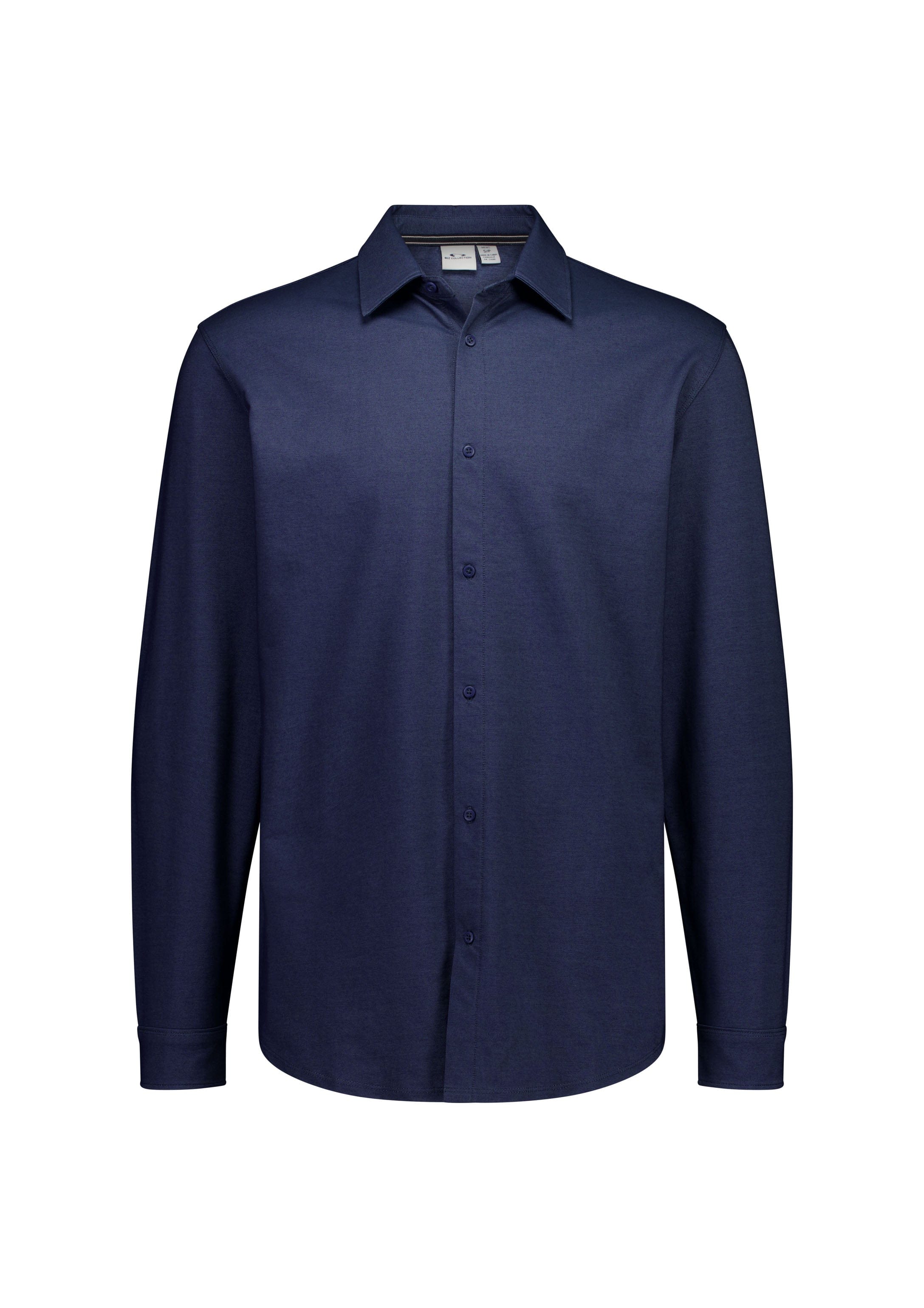 Biz Collection Polos / Shirts Denim Blue / S Biz Collection Mens Venture Long Sleeve Shirt