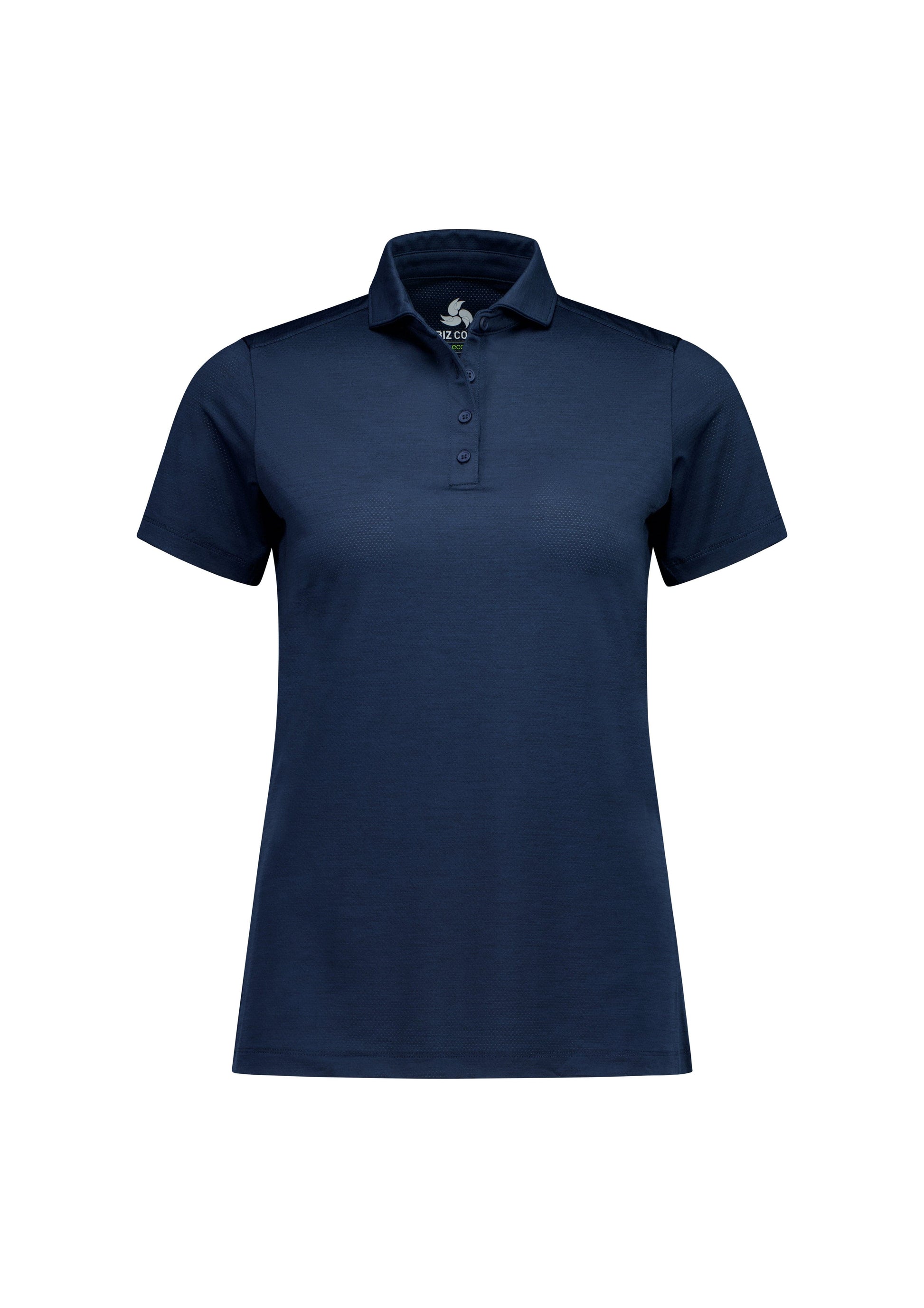 Biz Collection Polos / Shirts Navy / 6 Womens Phoenix Short Sleeve Polo