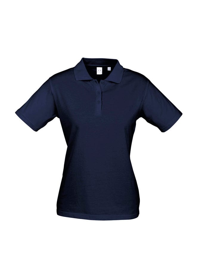 Biz Collection Polos / Shirts Navy / 8 Biz Collection Womens Ice Short Sleeve Polo