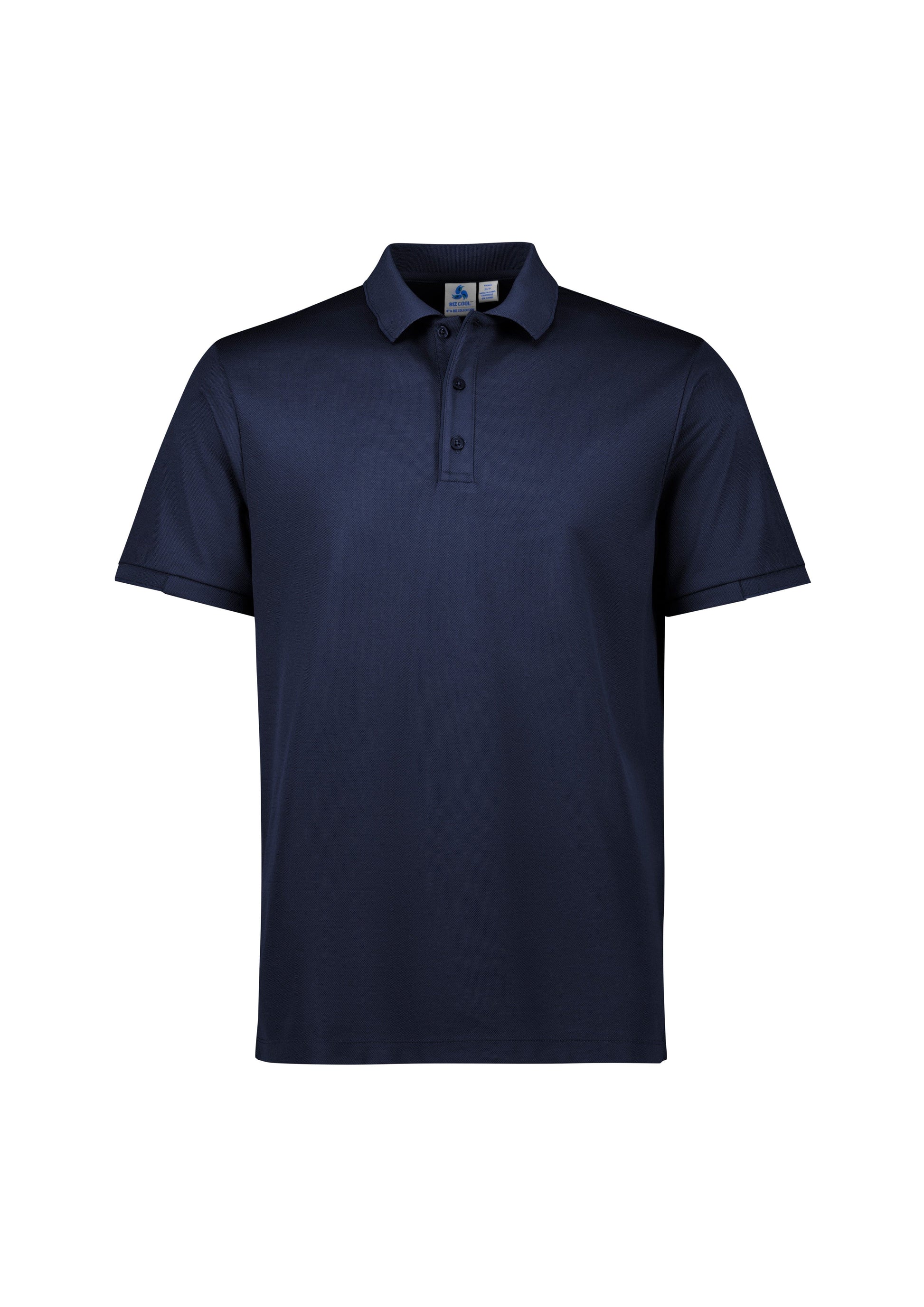 Biz Collection Polos / Shirts Navy/Navy / XS Biz Collection Mens Focus Short Sleeve Polo