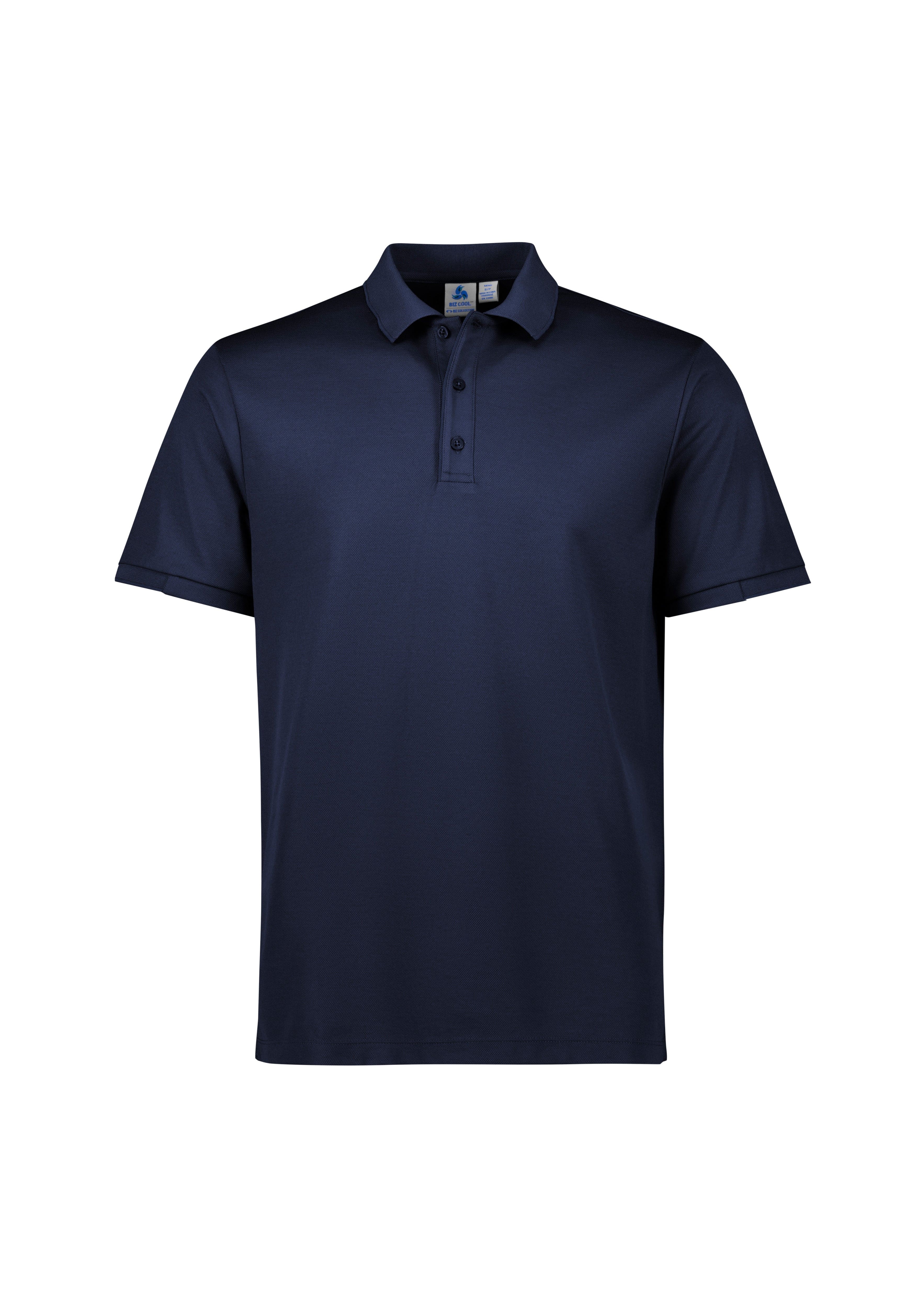 Biz Collection Polos / Shirts Navy/Navy / XS Biz Collection Mens Focus Short Sleeve Polo