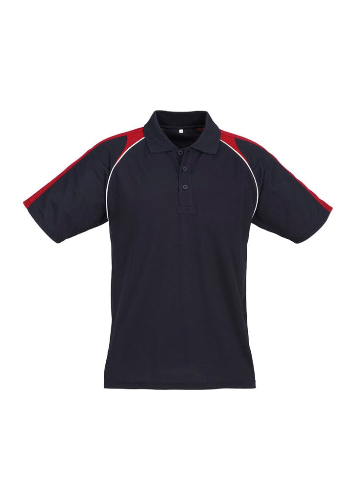 Biz Collection Polos / Shirts Navy/Red/White / S Biz Collection Mens Triton Short Sleeve Polo