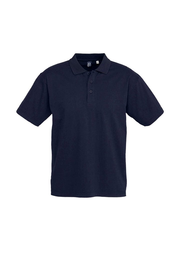 Biz Collection Polos / Shirts Navy / S Biz Collection Mens Ice Short Sleeve Polo