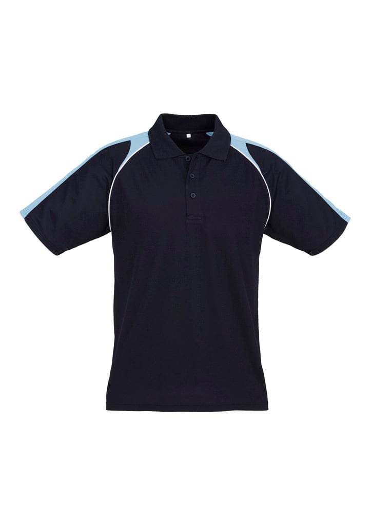 Biz Collection Polos / Shirts Navy/Spring Blue/White / S Biz Collection Mens Triton Short Sleeve Polo