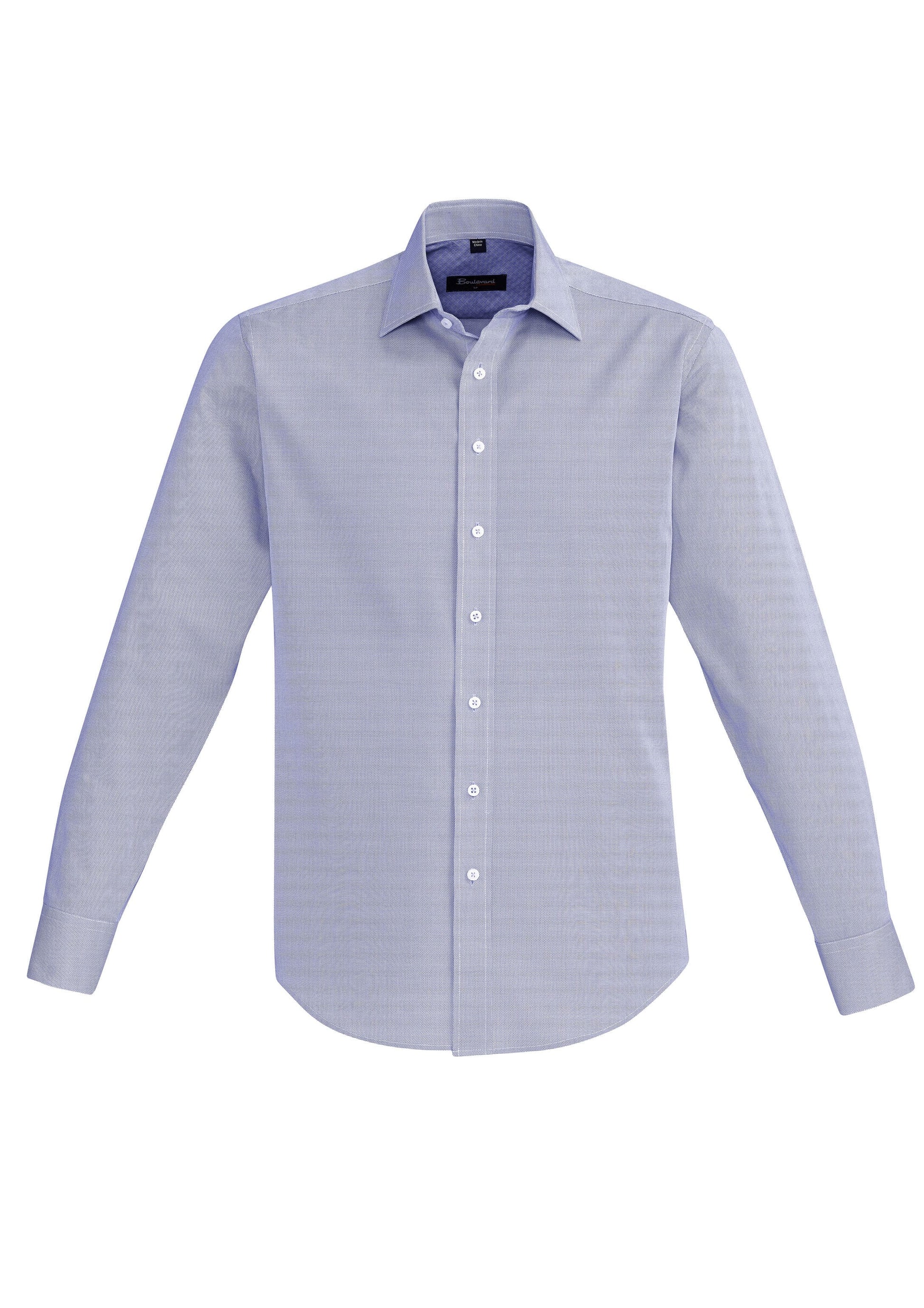 Biz Collection Polos / Shirts Patriot Blue / XS Biz Corperates Mens Hudson Long Sleeve Shirt